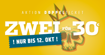 Aktion Doppelticket - Jetzt bestellen!